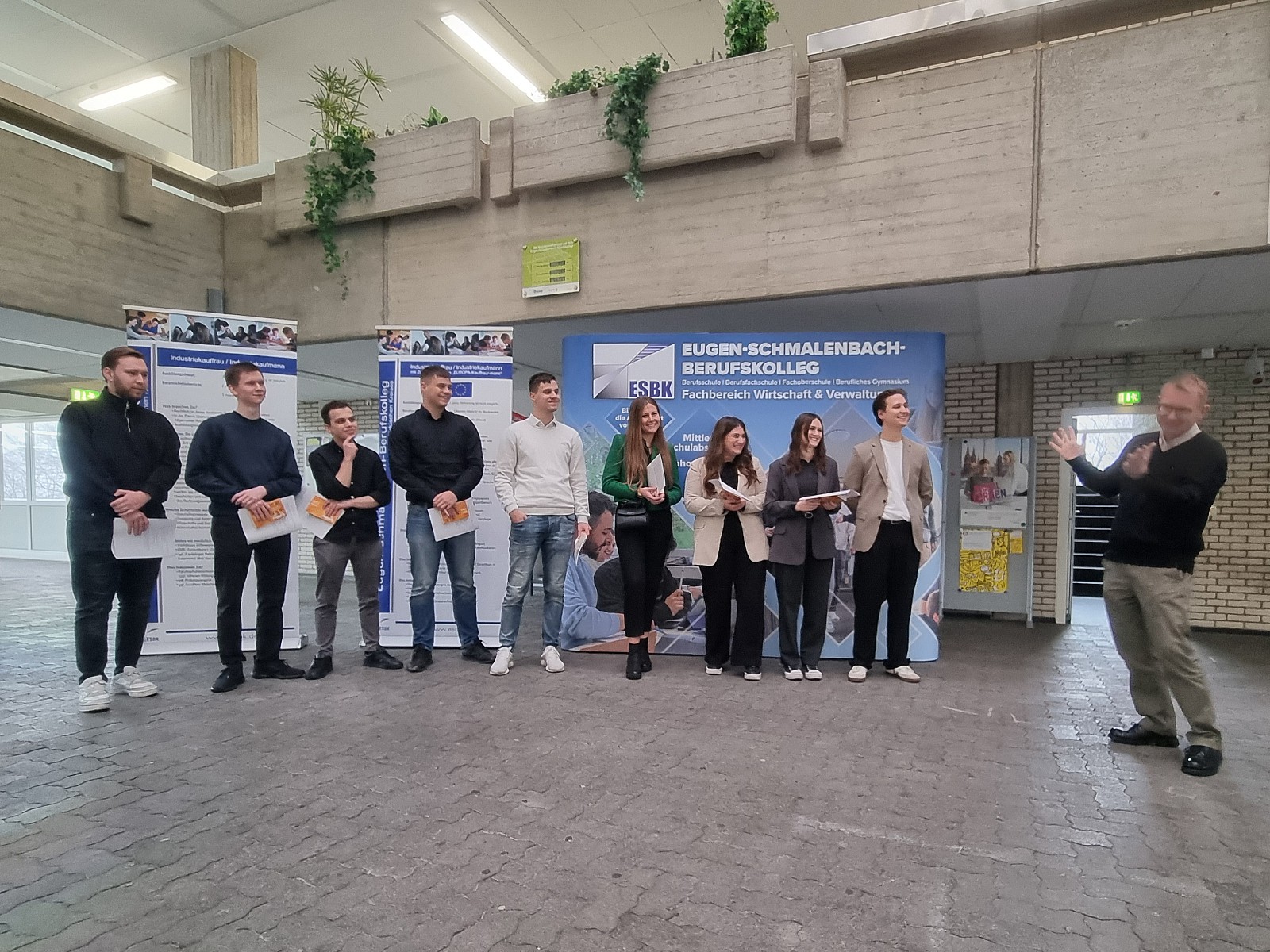 Verabschiedung von 46 Industriekaufleuten