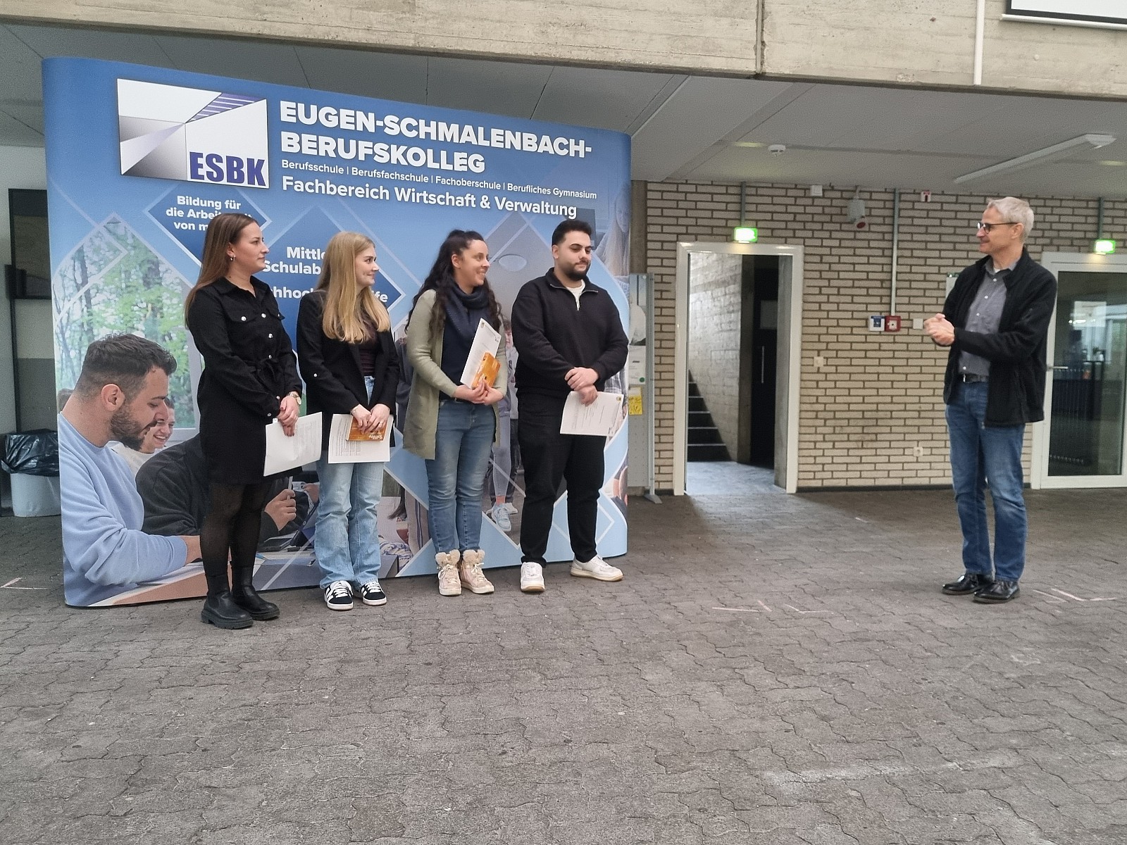 Verabschiedung von 46 Industriekaufleuten