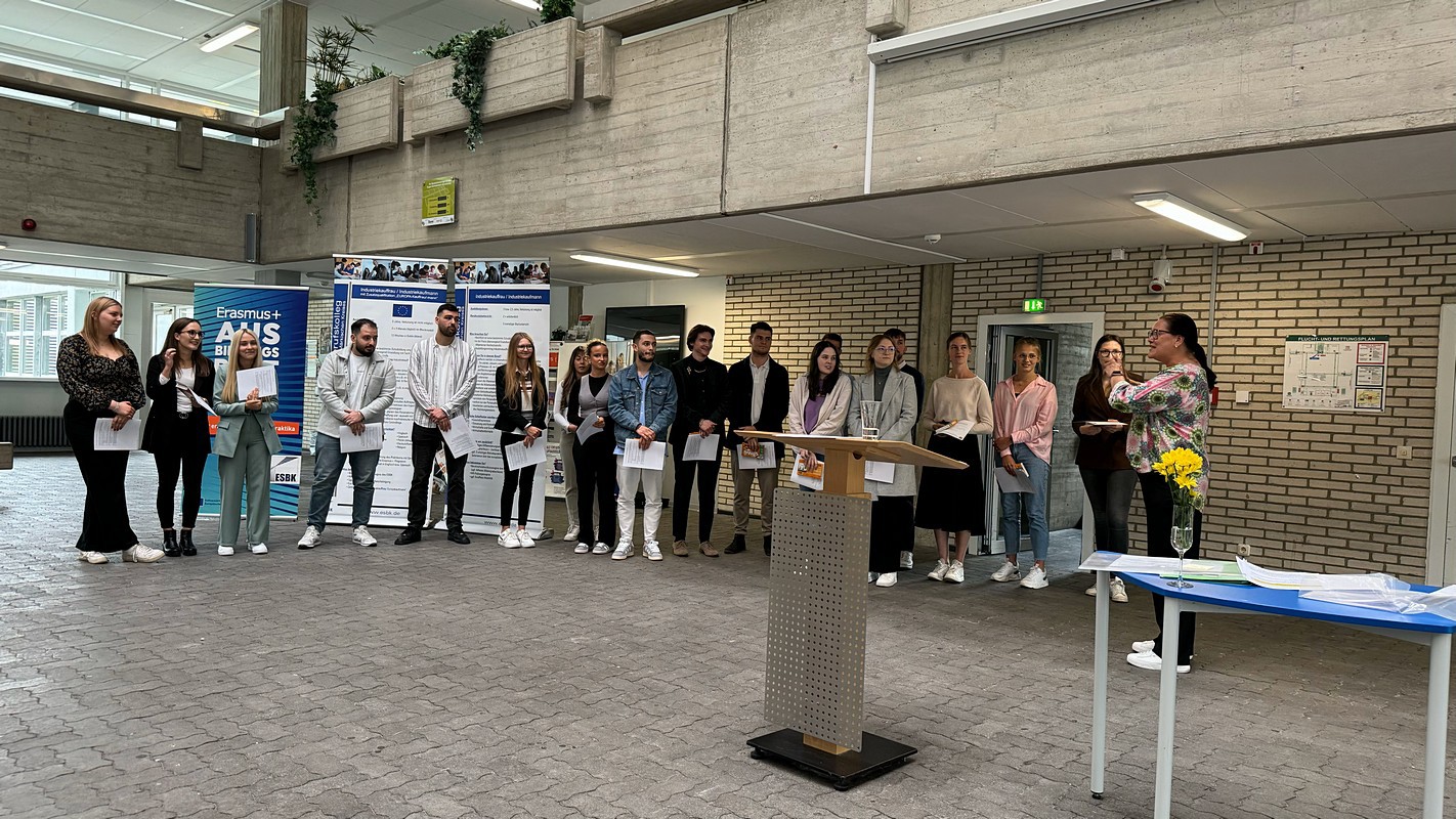 Verabschiedung der Industriekaufleute Sommer 2024